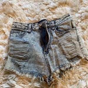 Jean shorts